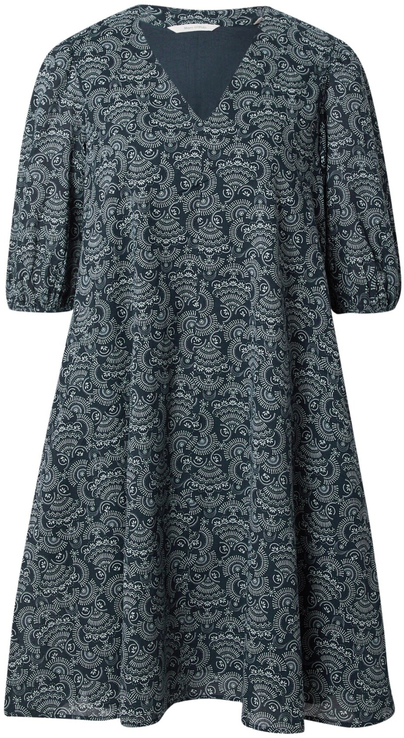 Marc O'Polo Vneck dress Made from organic cotton voile (M04149121319