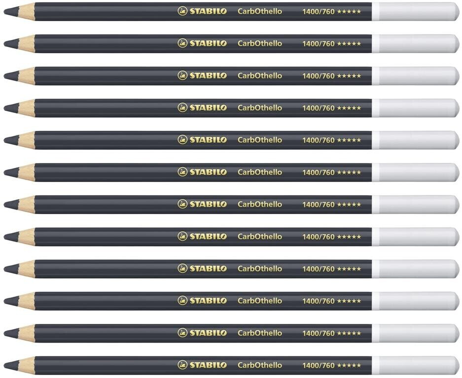 STABILO CarbOthello set of 12 (1400/760) Black