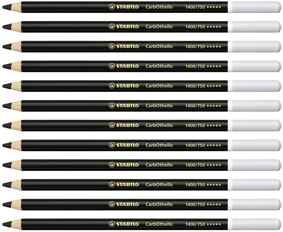 STABILO CarbOthello set of 12 (1400/750) Black