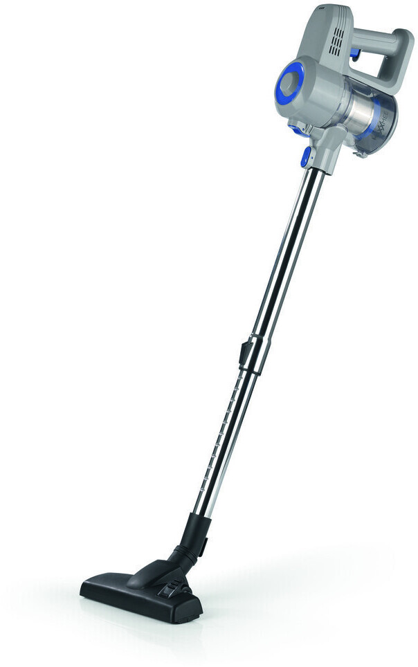 MAXXMEE Cordless cyclone vacuum cleaner light gray / blue 120W