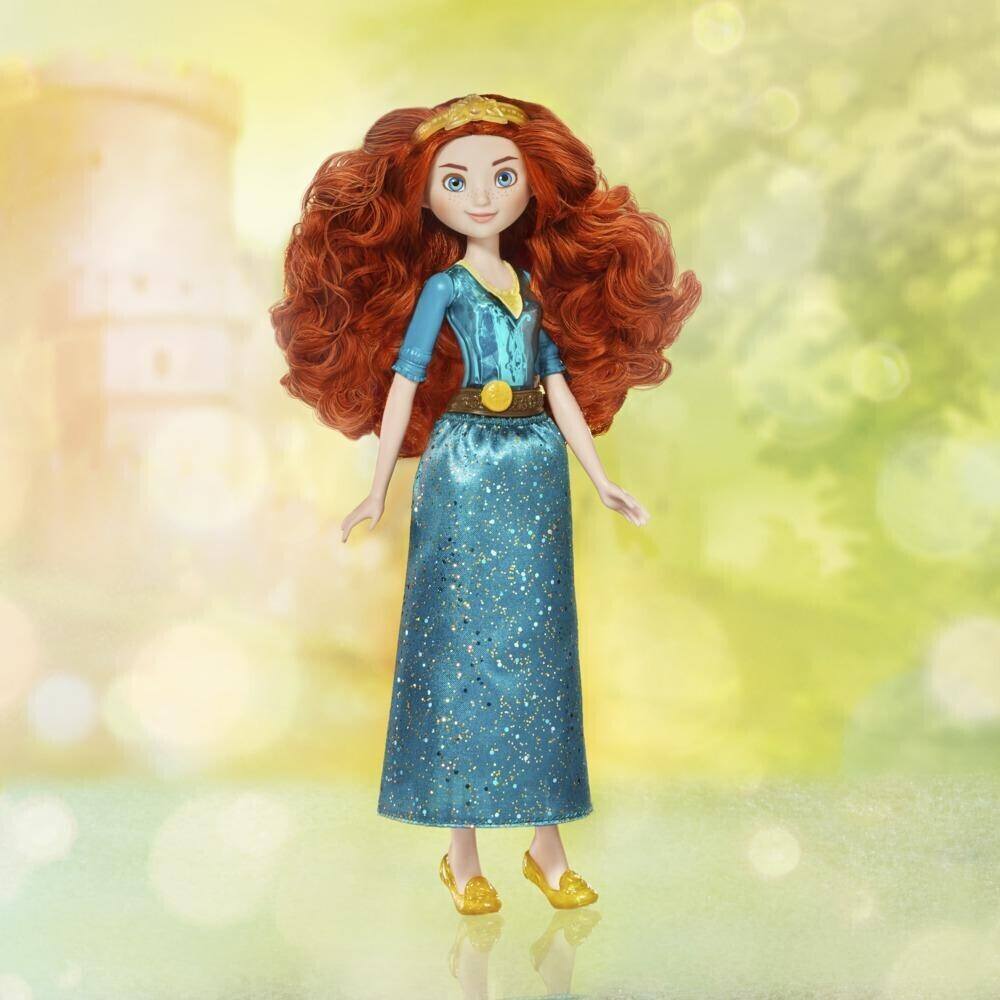 Disney princess royal shimmer merida doll top