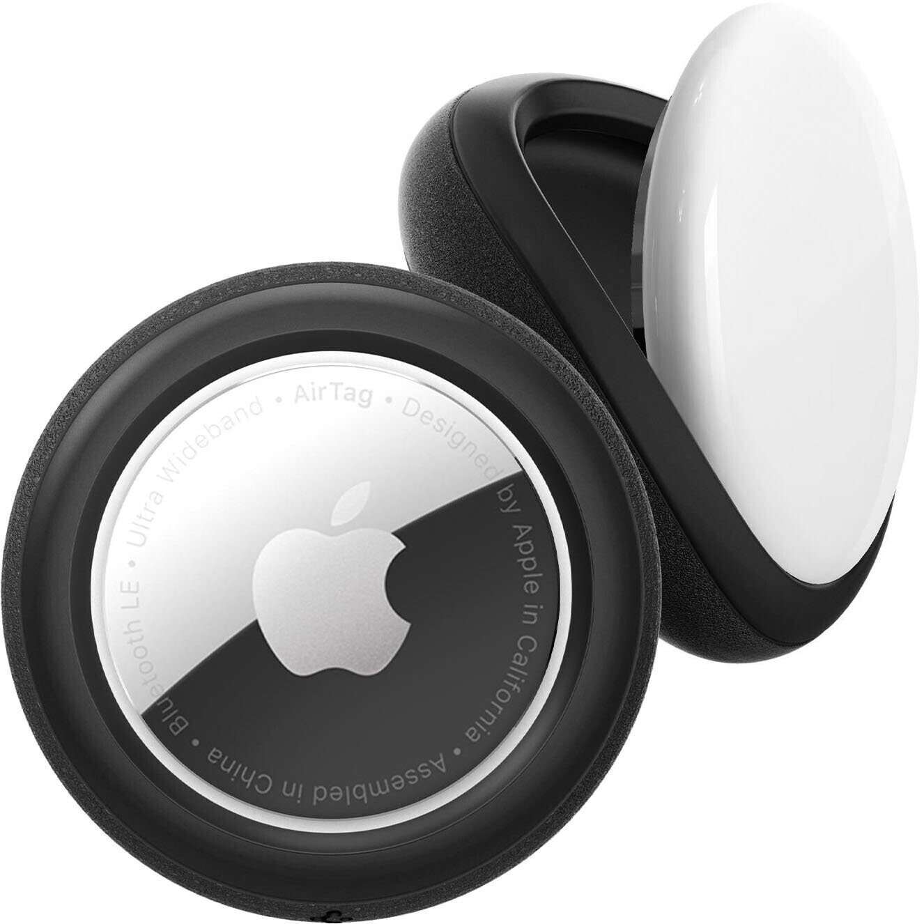 Spigen Silicone Fit (Apple AirTag) Black