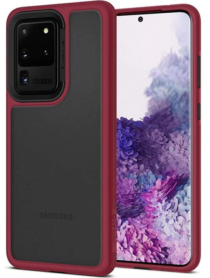 Spigen Case Ciel Color Brick Galaxy S20 Ultra Dark Red