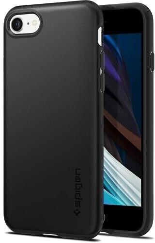 Spigen Case Thin Fit Pro iPhone SE 2020, 8/7 Black