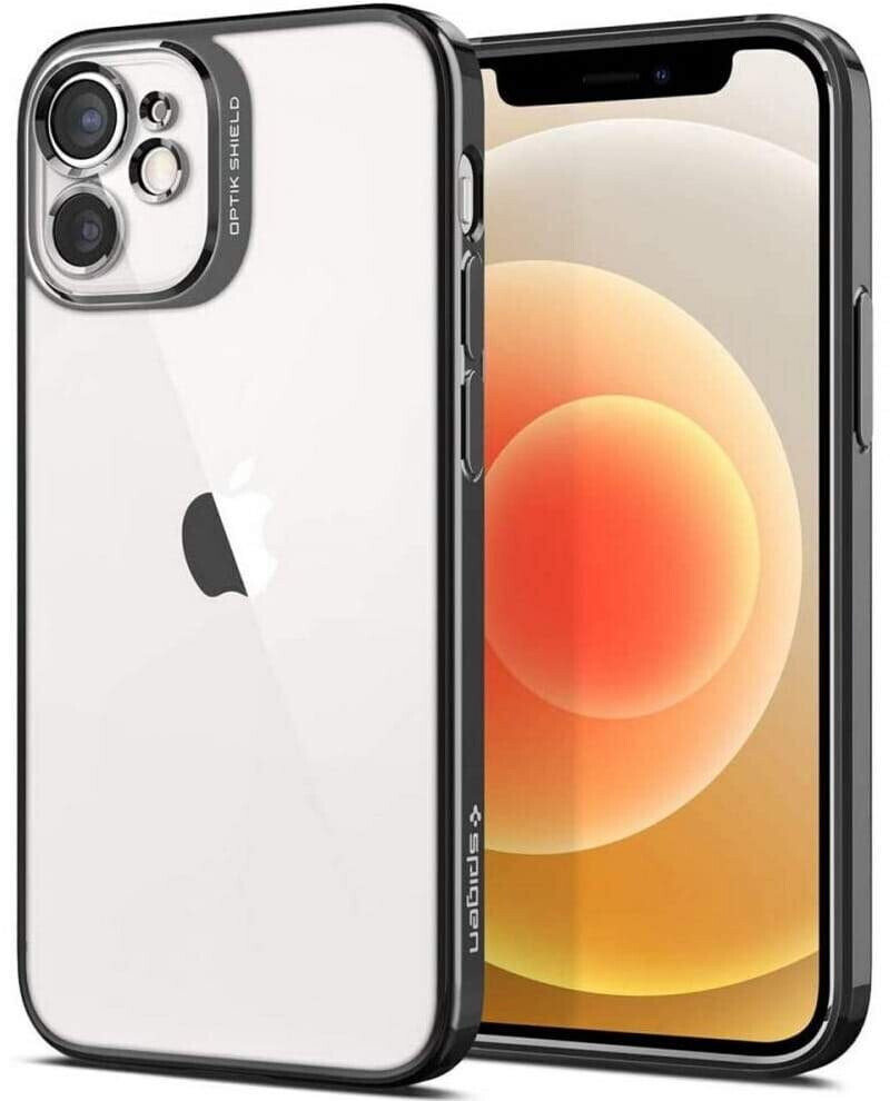 Spigen Case Optik Crystal iPhone 12 Mini, Transparent-grey