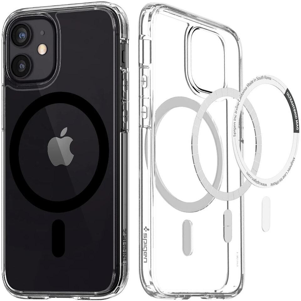 Spigen Case Ultra Hybrid Mag MagSafe iPhone 12 Mini transparent/Black