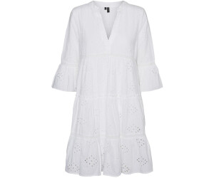 VERO MODA VMDICTHE 3/4 Tunic WVN GA NOOS, Silver Lining/Aop: ibiza Snow White, L