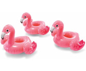 4x aufblasbarer schwimmender Getränkehalter Halter Flamingo Luftmatratze
