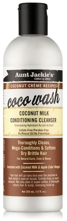 Aunt Jackie's Après-Shampooing crème de noix de coco (355 ml)