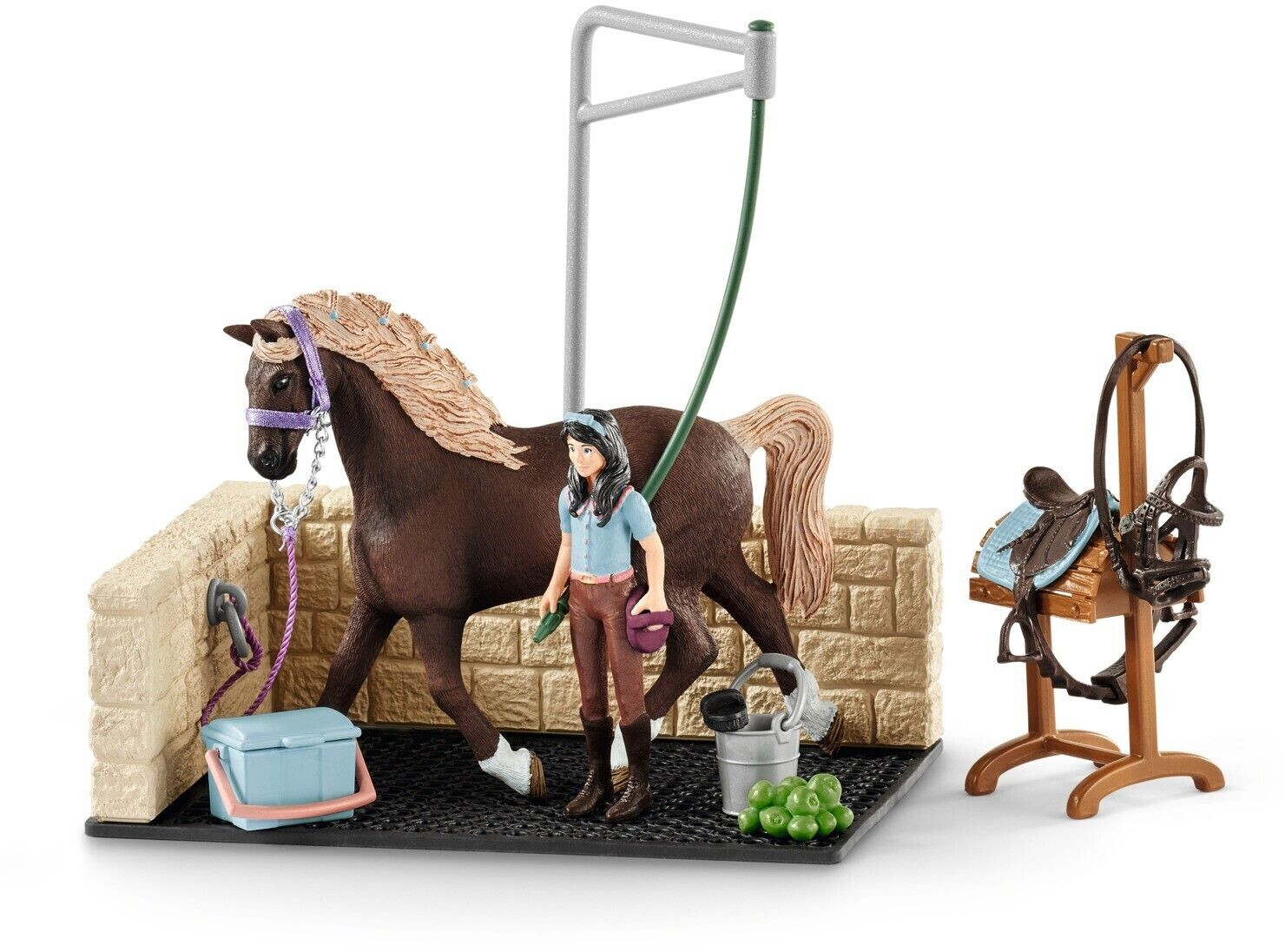 Box de lavage pour chevaux Emily & Luna - SCHLEICH - 42438 - Gamme