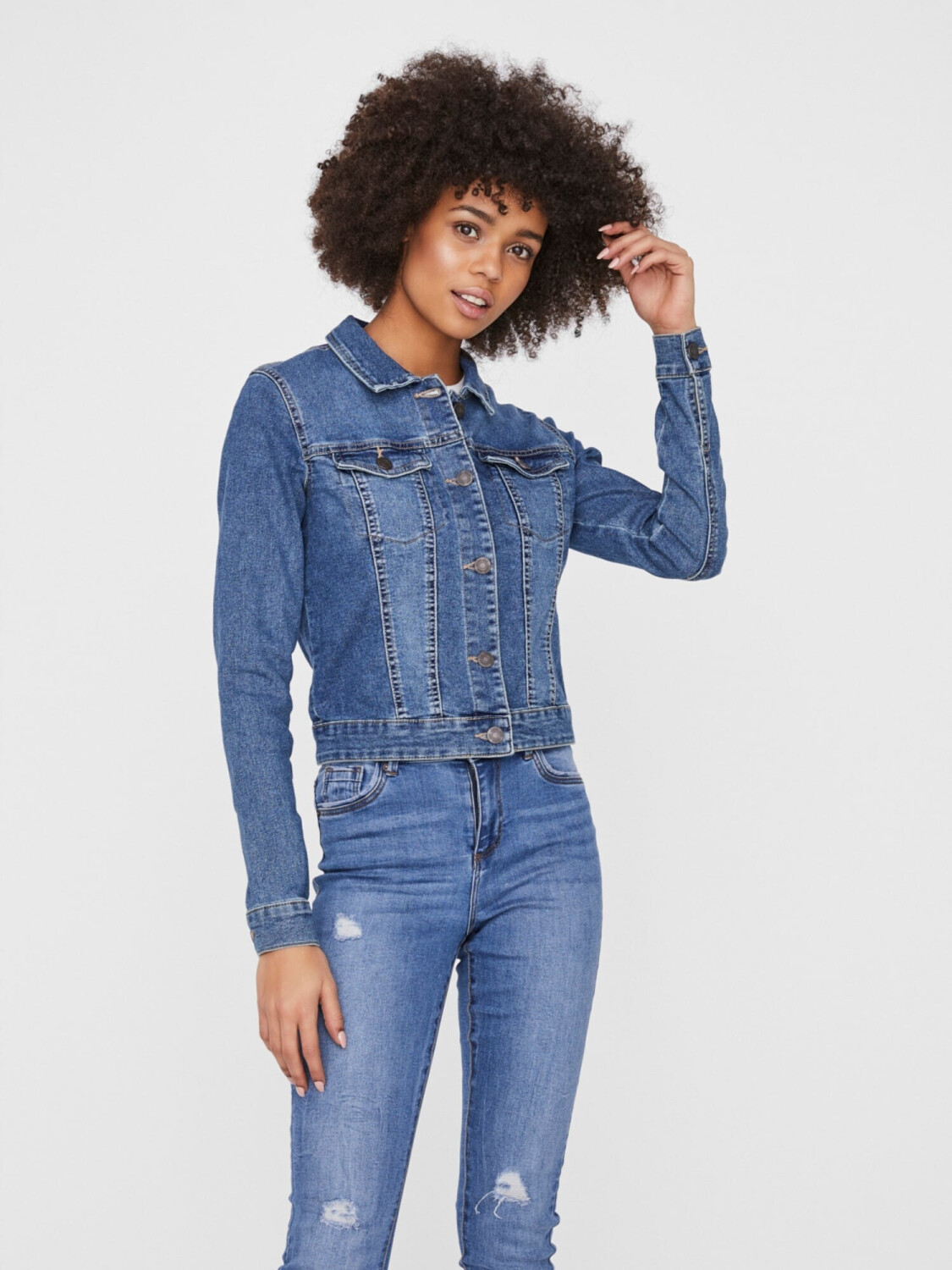 Buy Noisy May Debra Jean Jacket Blue Denim from 18.49 Today Best Deals on idealo
