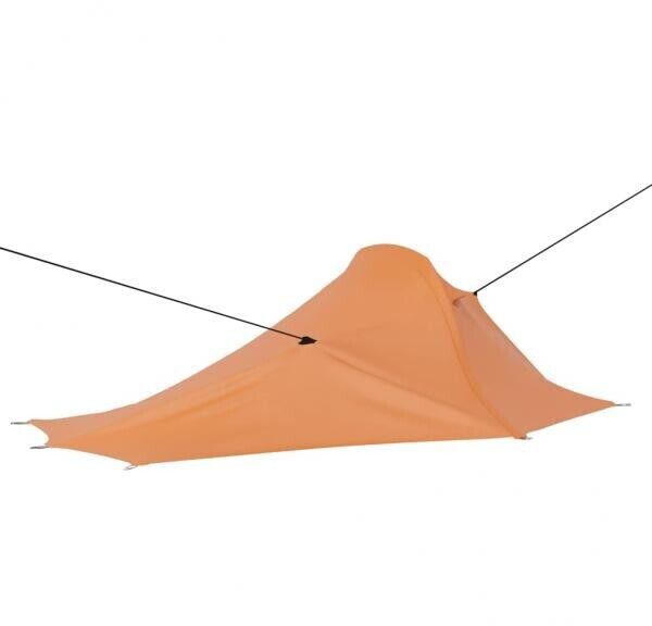 vidaXL Camping Tent 1P Orange/Grey