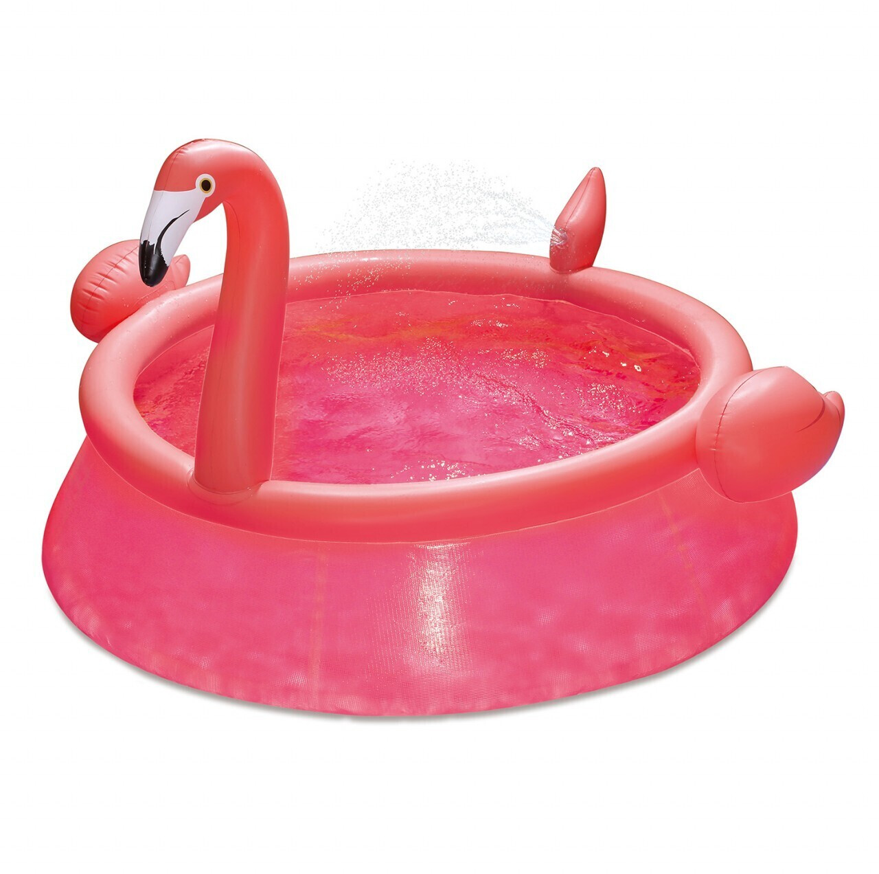 Flamingo und Ente Schwimmbad schwimmen 1883002 Vektor Kunst bei