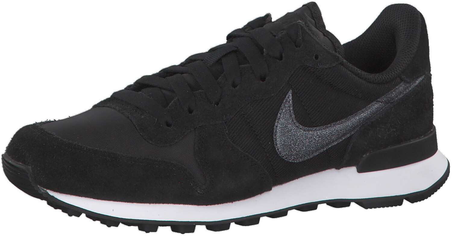 Nike Internationalist Glitter black white black ab 74 95