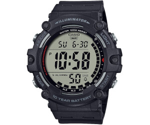Casio 10 year battery digital watch outlet