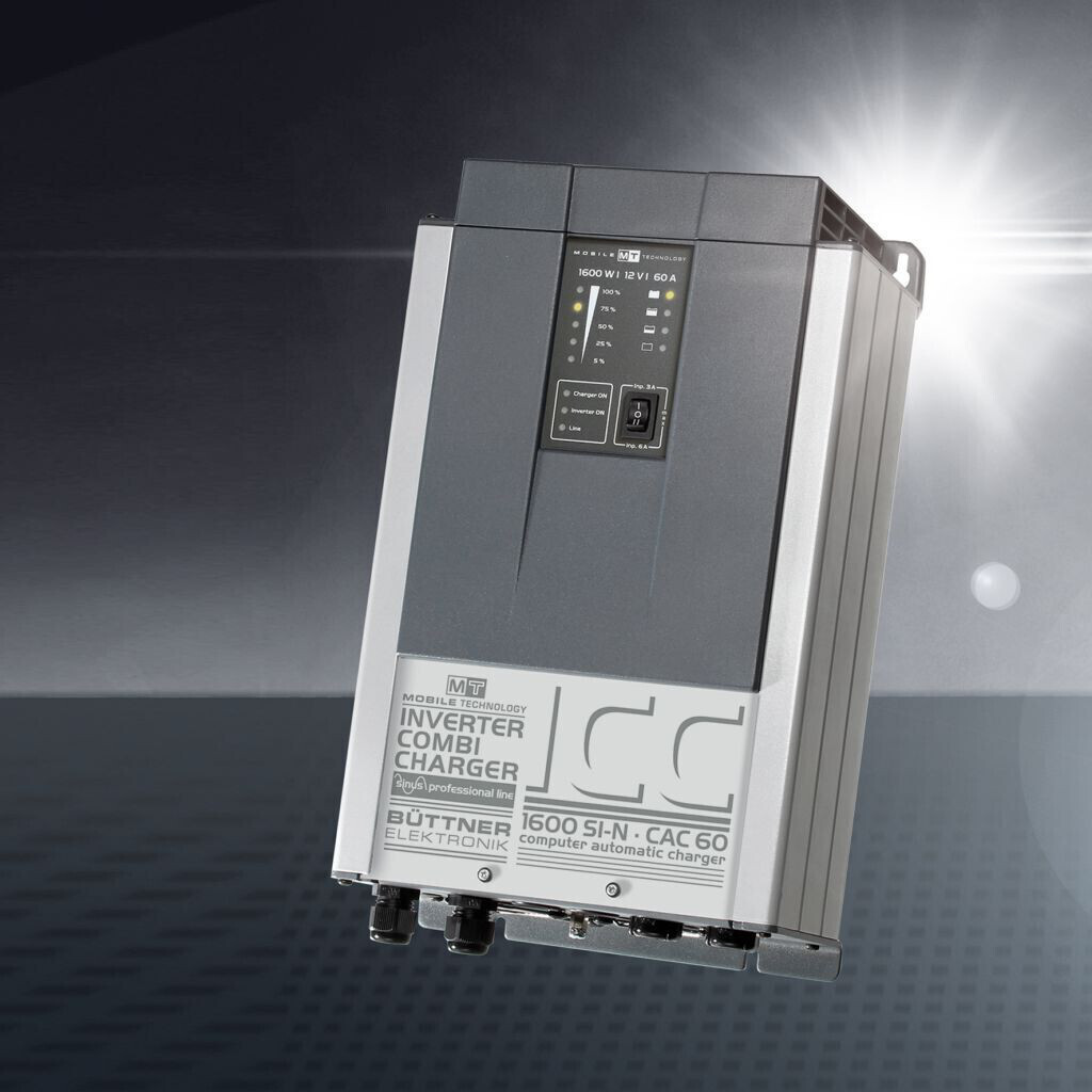 Büttner Elektronik ICC-Wechselrichter/Lade-Kombination (MT ICC 1600 SI-N/60  A) ab 1.470,00 €