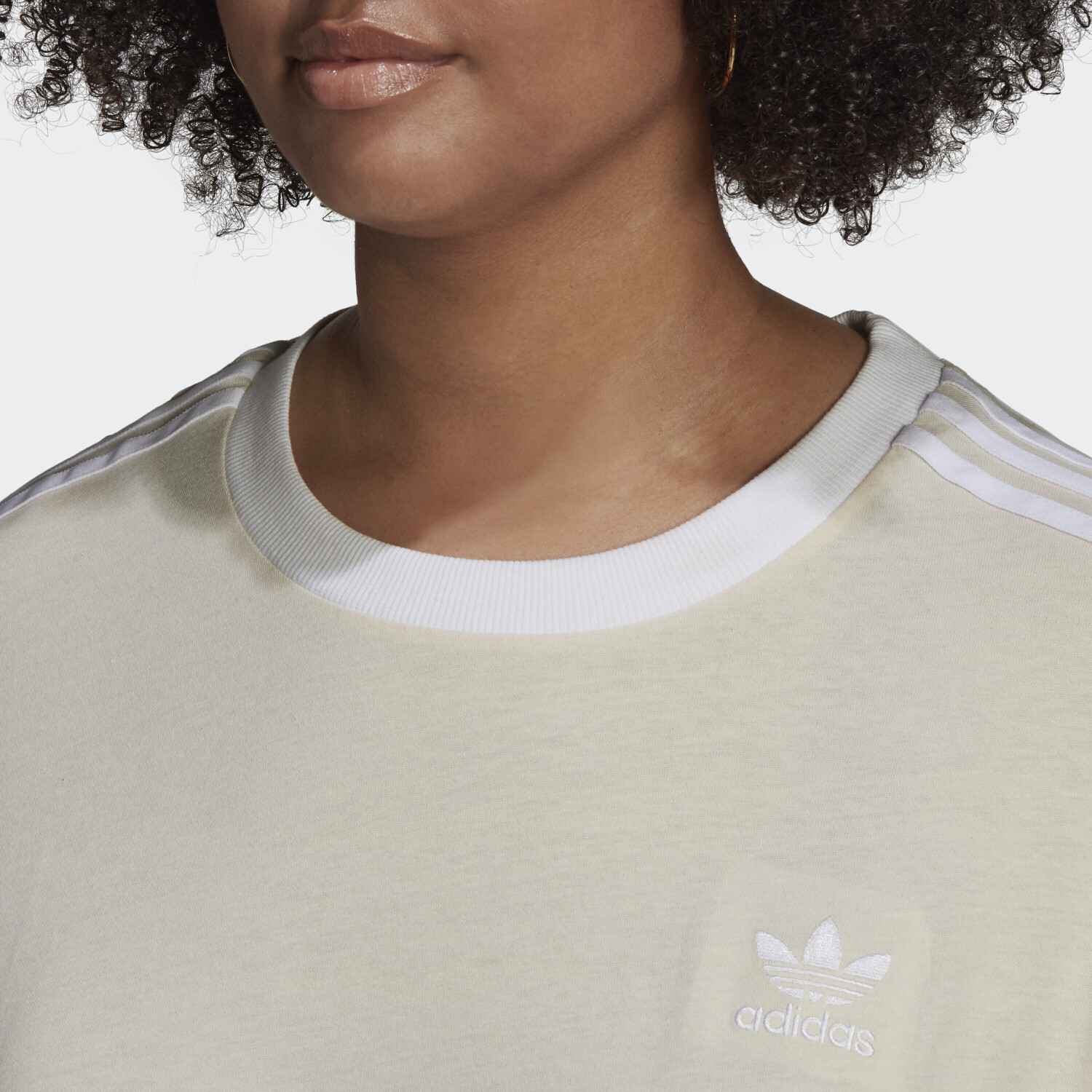 Adidas adicolor Classics 3-Stripes T-Shirt Plus Size wonder white (H22869) desde 24,99 