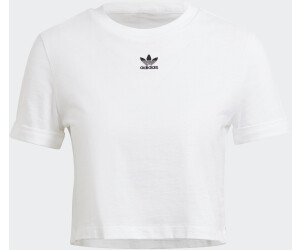 Buy Adidas Adicolor Classics Roll-Up Sleeve Crop-Top white (GN2803) from  £12.75 (Today) – Best Deals on idealo.co.uk