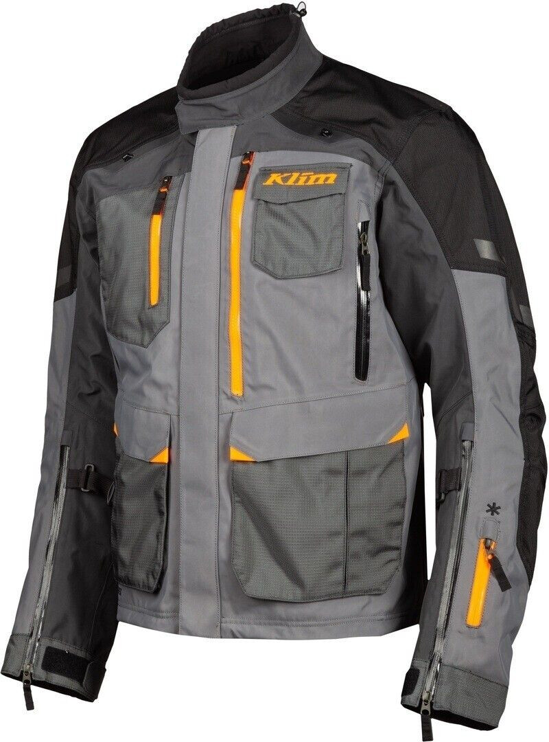 Klim Carlsbad Gore-Tex Jacket grey/orange