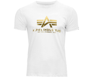 white/gold Preisvergleich | Alpha Industries € (100501) bei ab T-Shirt 17,00 Basic