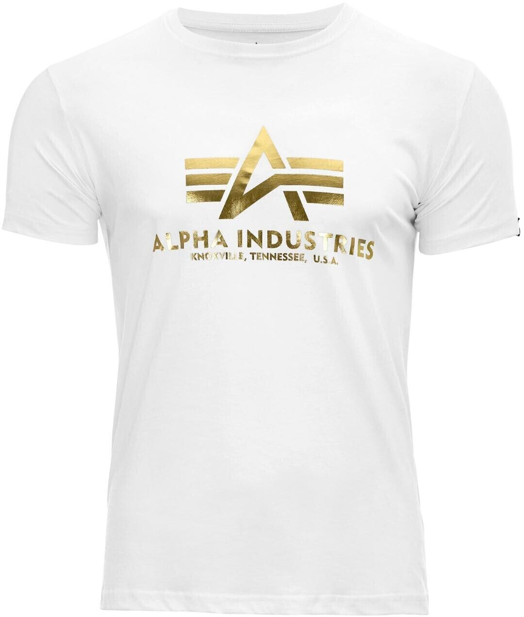 Alpha Industries Basic T-Shirt (100501) white/gold