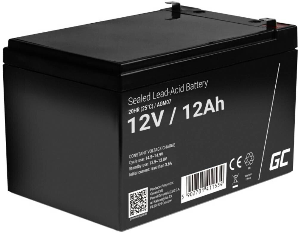 GreenCell 12V 12Ah (AGM07)