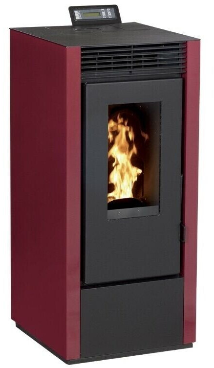 Interstoves Marina 11 KW étanche bordeaux WiFI télécommande