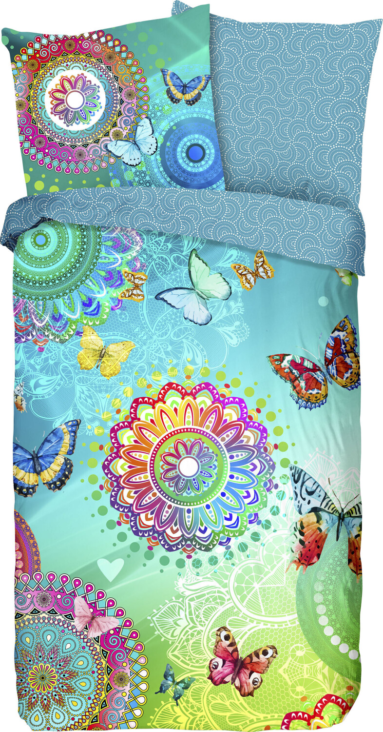 hip Mystic 80x80+135x200cm Turquoise