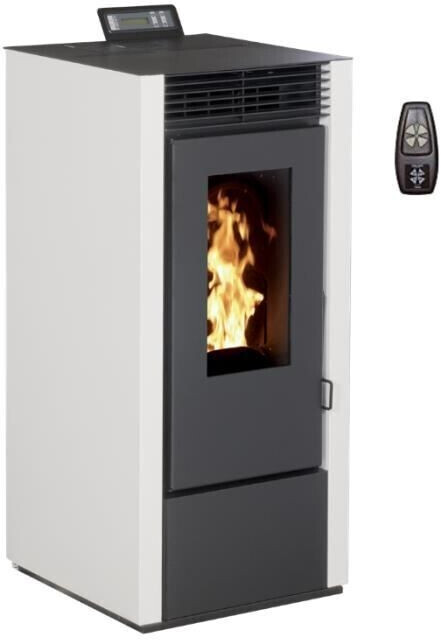 Interstoves Marina 14 kW étanche canalisable télécommande blanc