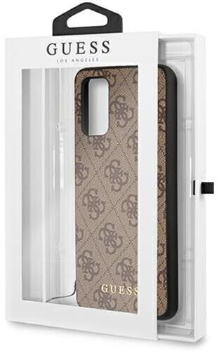 Guess Hard Case 4G Charms für A326B Samsung Galaxy A32 5G - brown (GUHCA32GF4GBR)
