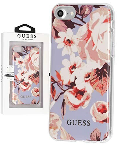 Guess PC/TPU Case Flower für Apple iPhone SE 2 - lilac (GUHCI8PCUTRFL02)