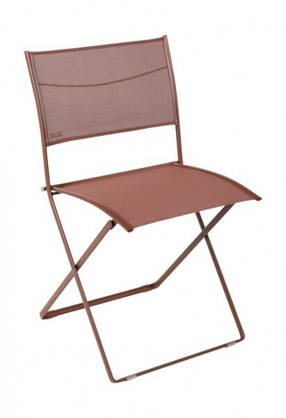 Fermob Plein Air chair ocher red