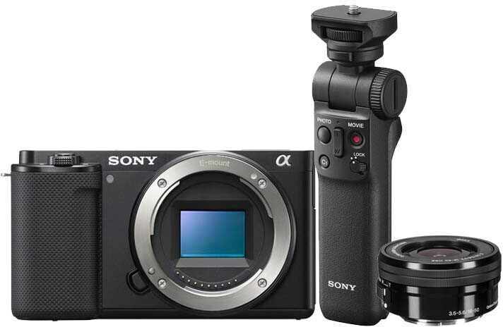 Sony ZV-E10 Kit 16-50 mm + GP-VPT2BT ab 849,00 € | Preisvergleich bei  idealo.de