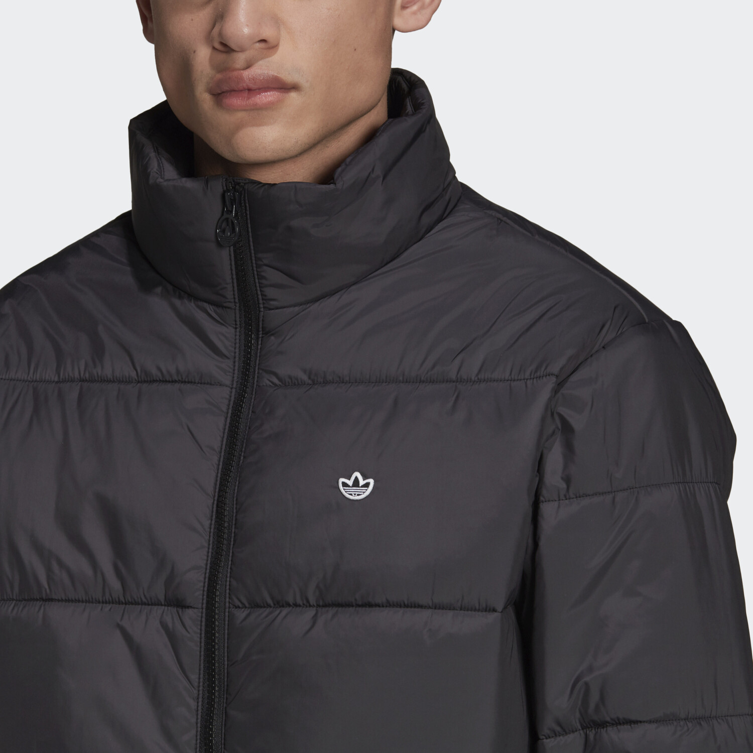 Adidas Originals Padded Stand-Up Collar Puffer Jacket black (H13551) a