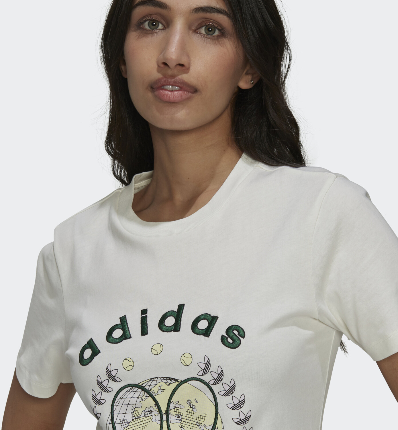 Adidas Woman Tennis Luxe Graphic T-Shirt off white (H56455) a â¬ 20,49 (oggi) | Migliori prezzi e 