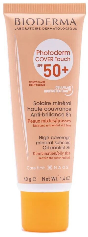 Bioderma Photoderm Cover Touch SPF 50+ Clair (40 g)