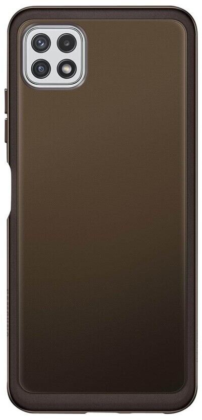 Photos - Case Samsung Clear Cover  Black (Galaxy A22)