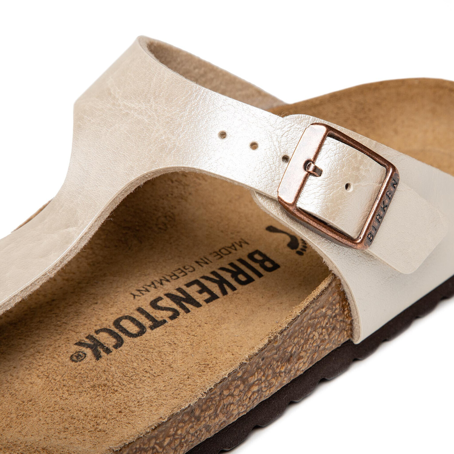 Birkenstock gizeh graceful pearl white hotsell