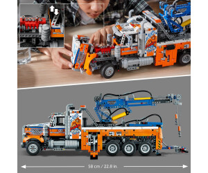 Technik für Kinder Kran-Spielzeug LEGO 42128 Technic Schwerlast-Abschleppwagen Modellbauset 