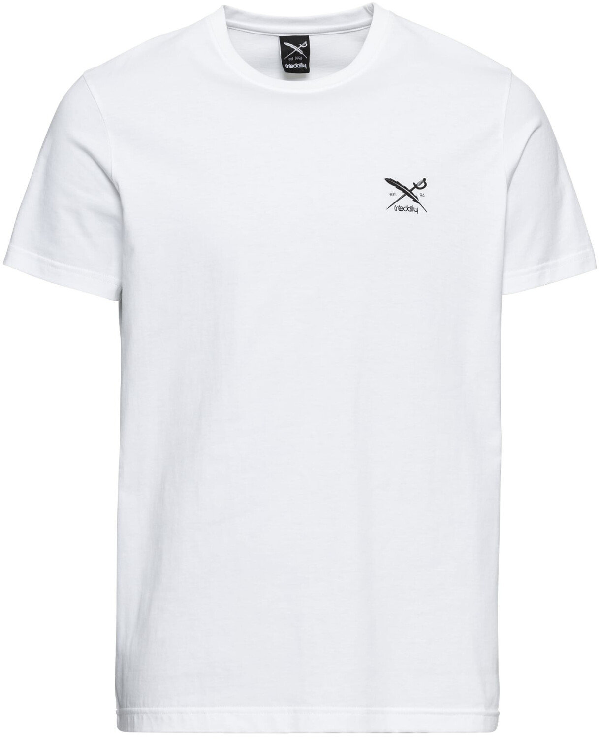 Iriedaily Chestflag T-Shirt Uomo 36504 – Regular Fit Girocollo Corto Maniche