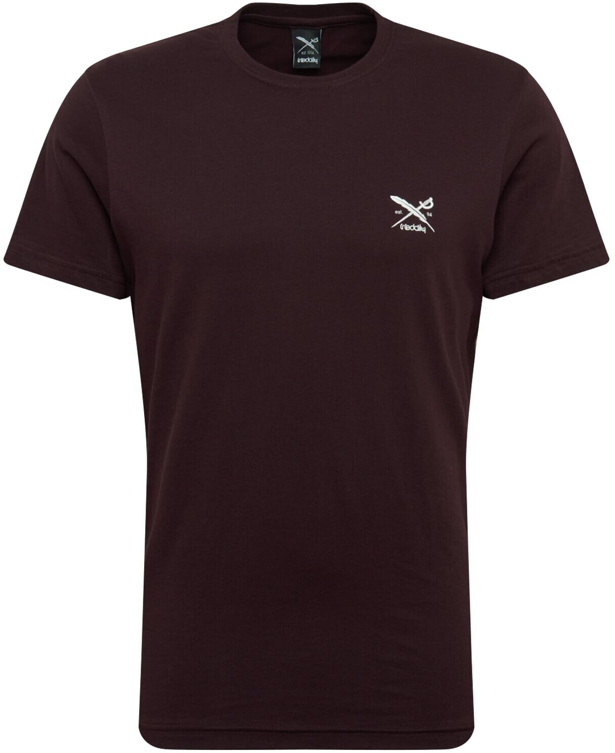 Iriedaily Chestflag Tee aubergine