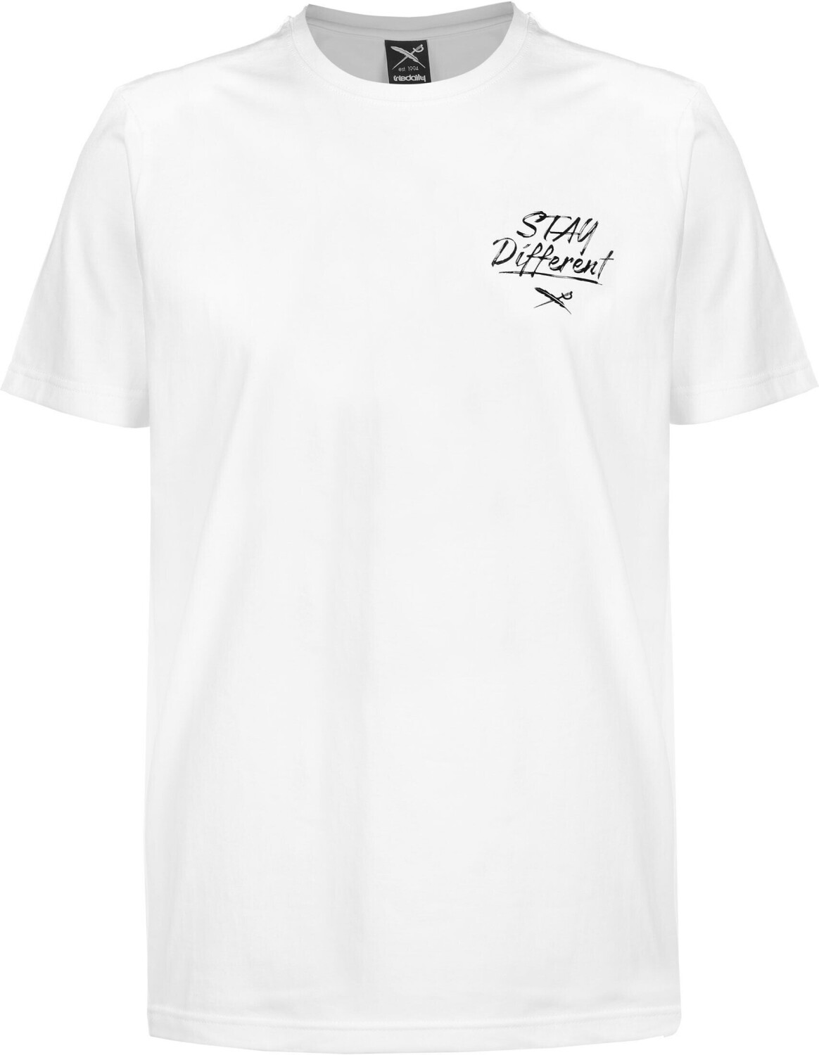 Iriedaily Bye Bye Cat Tee white