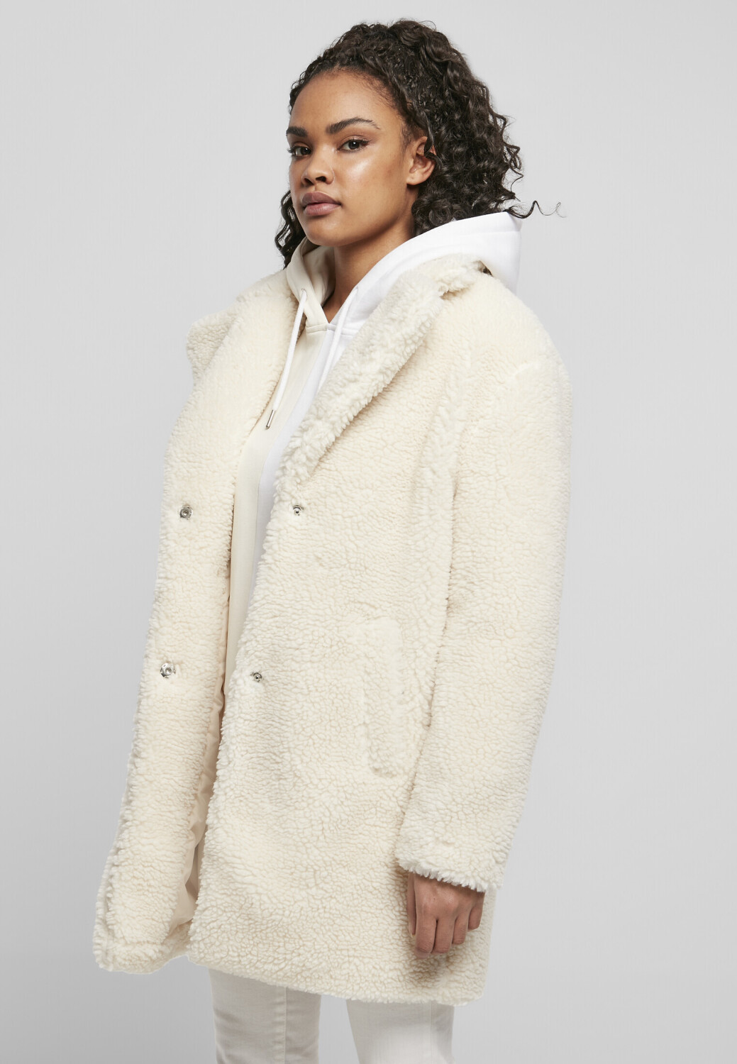 Coat 44,99 Preisvergleich bei Urban whitesand (TB3058-02903-0037) Ladies Oversized € Sherpa | ab Classics