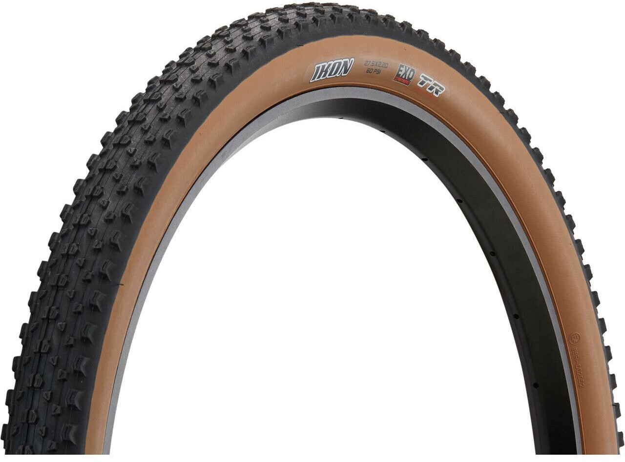 Maxxis Mtb Ikon Mountain Exo tr skinwall 60 Tpi 27.5 27.5 x 2.20 Black au meilleur prix sur idealo