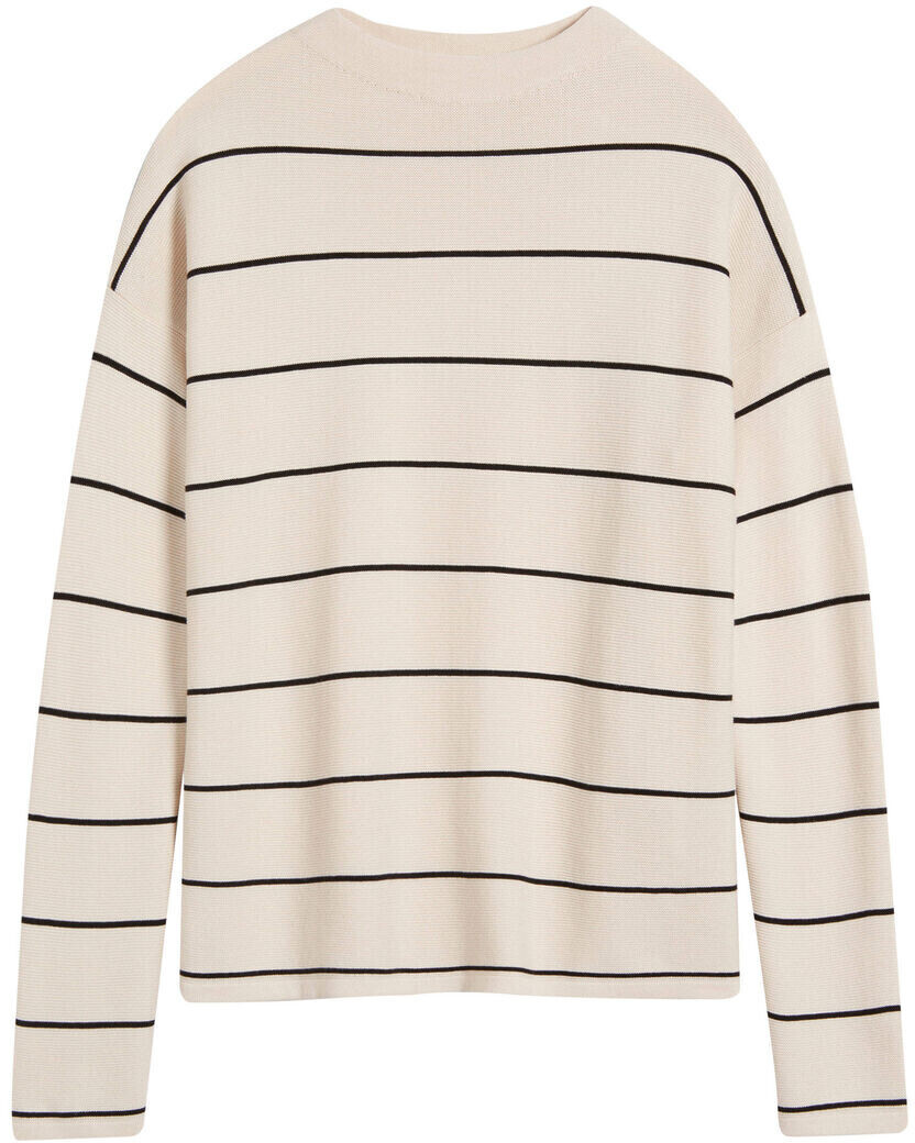 armedangels Medinaa Pullover oatmilk/black