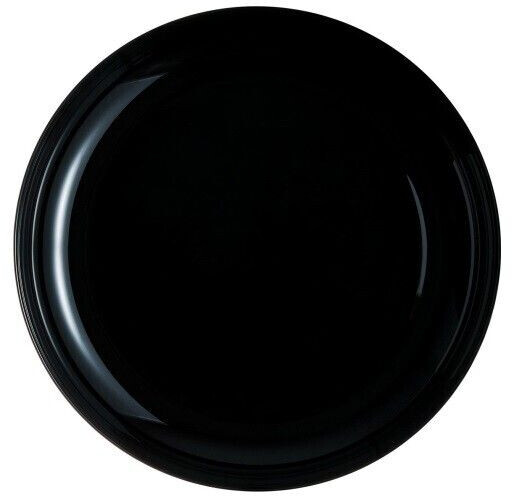 CreaTable Plate Friends Time Experience black (25 cm)