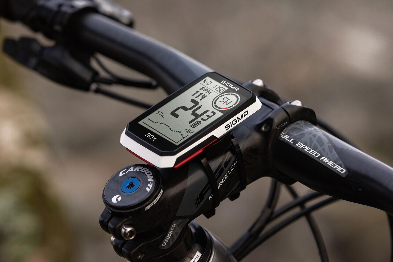 Compteur GPS Sigma Rox 4.0 noir (+ capteur vitesse - cadence - cardio) -  Accessoire vélo sur La Bécanerie