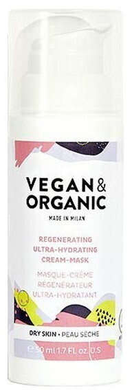 Vegan & Organic Masque crème régénérateur ultra-hydratant (50 ml)