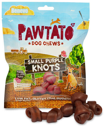 Benevo Pawtato Small Purple Knots 150g