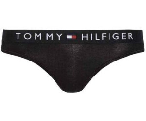 Tommy Hilfiger Stretch Cotton Thong (UW0UW01555) black